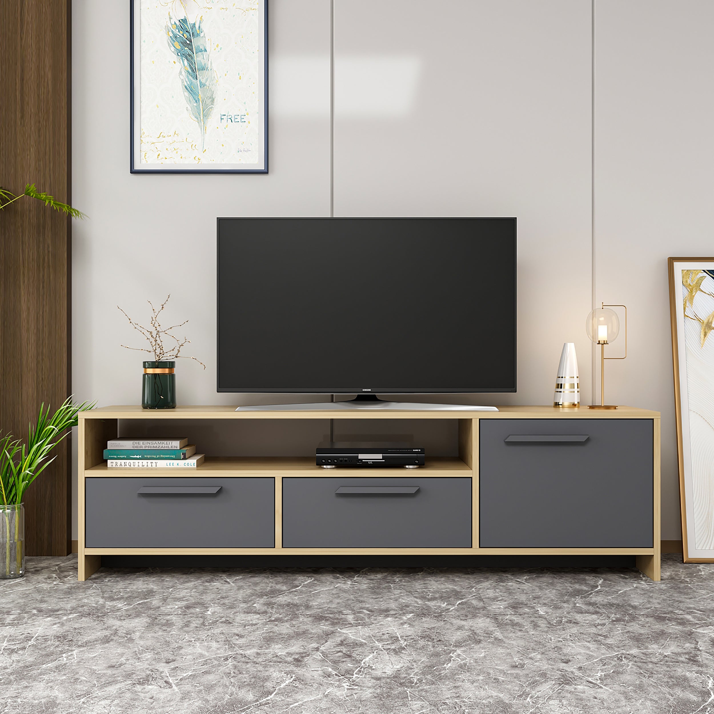 Oak - Anthracite