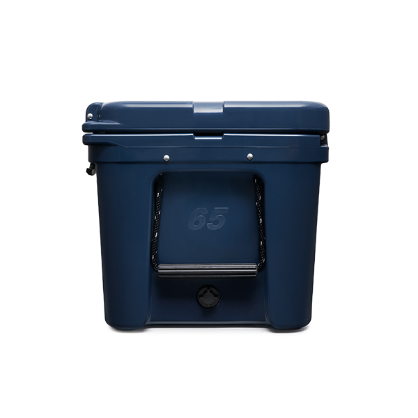 Yeti Tundra 65 Cooler - Navy Blue Heavy-Duty Portable Ice Chest for Camping, Fishing, Hunting & Outdoor Adventures