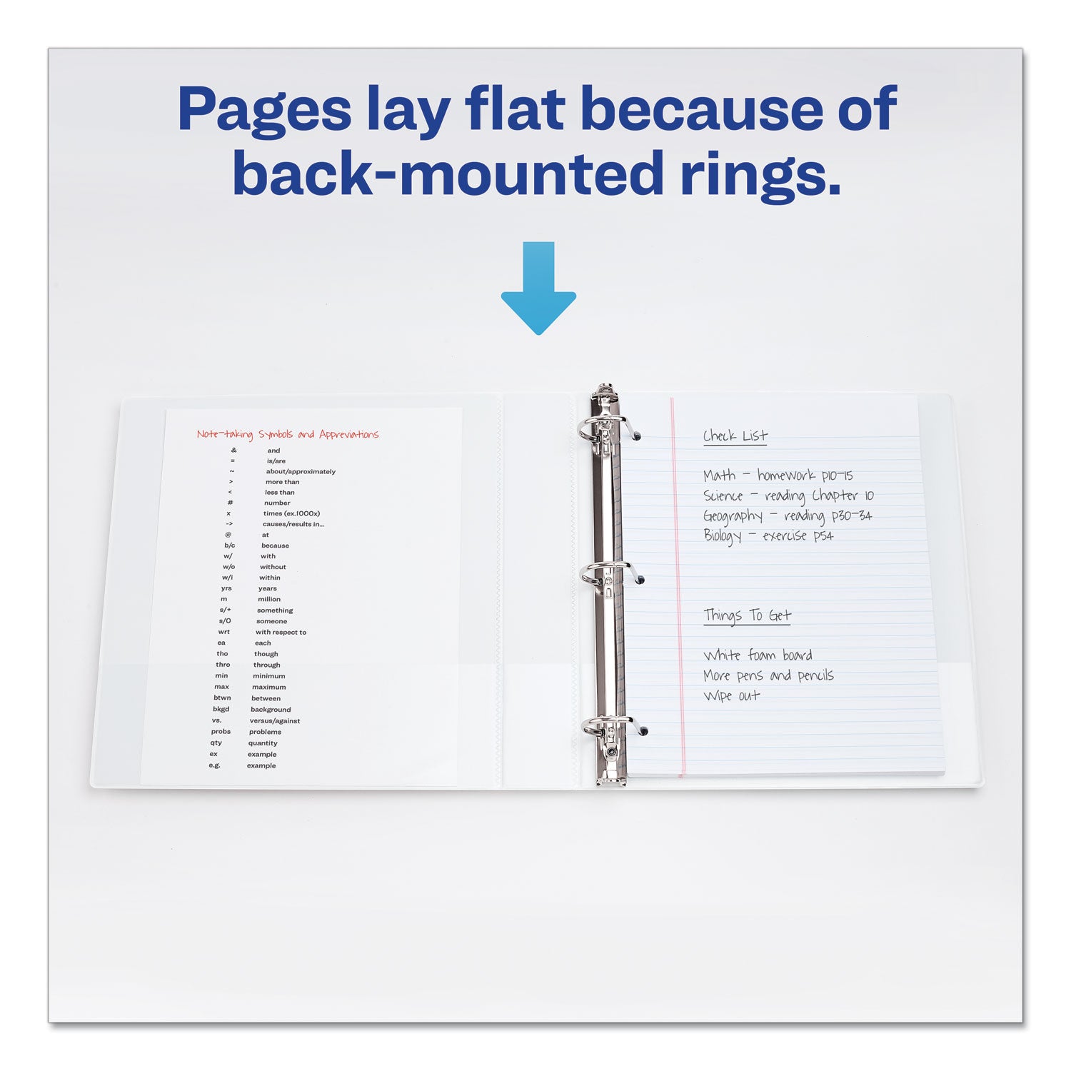 Avery® Durable 3-Ring Binder with DuraHinge™ Technology, 0.5