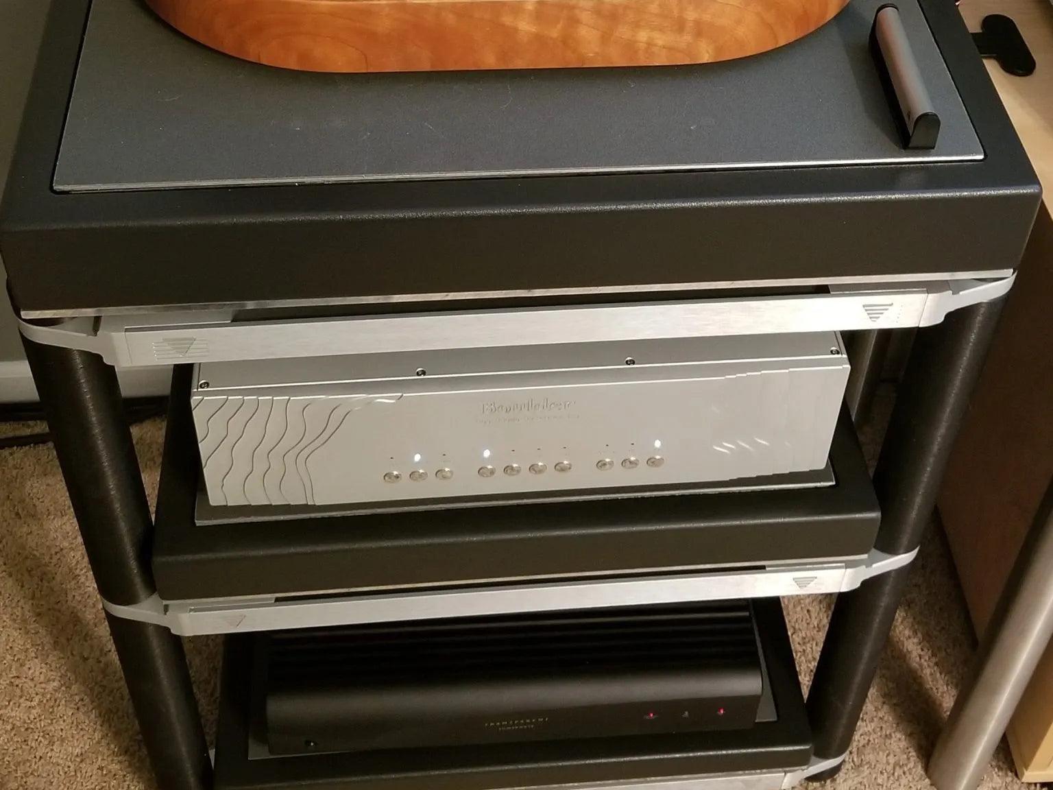 Critical Mass Systems Ultra Diamond Audio Rack - Premium Hi-Fi & Home Theater Equipment Stand for Enhanced Sound Quality & Stability