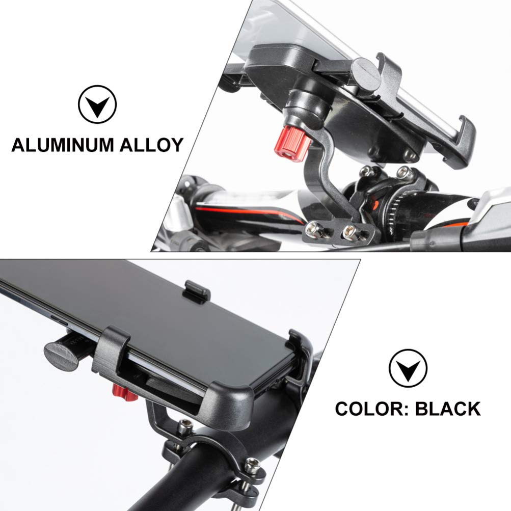 BESPORTBLE Bike Phone Holder - Aluminum Alloy Handlebar Mount for GPS Navigation & Cycling