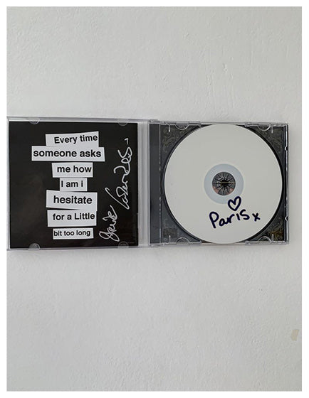 Banksy x Paris Hilton Limited Edition CD - Authentic Steve Lazarides Collectible for Music & Art Lovers - Perfect for Home Decor, Gifts & Pop Culture Enthusiasts