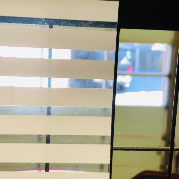 3M Slat SH2FGSL Window Film - Black Stripe/Line Style for Privacy & Sun Control - Perfect for Home, Office & Commercial Spaces
