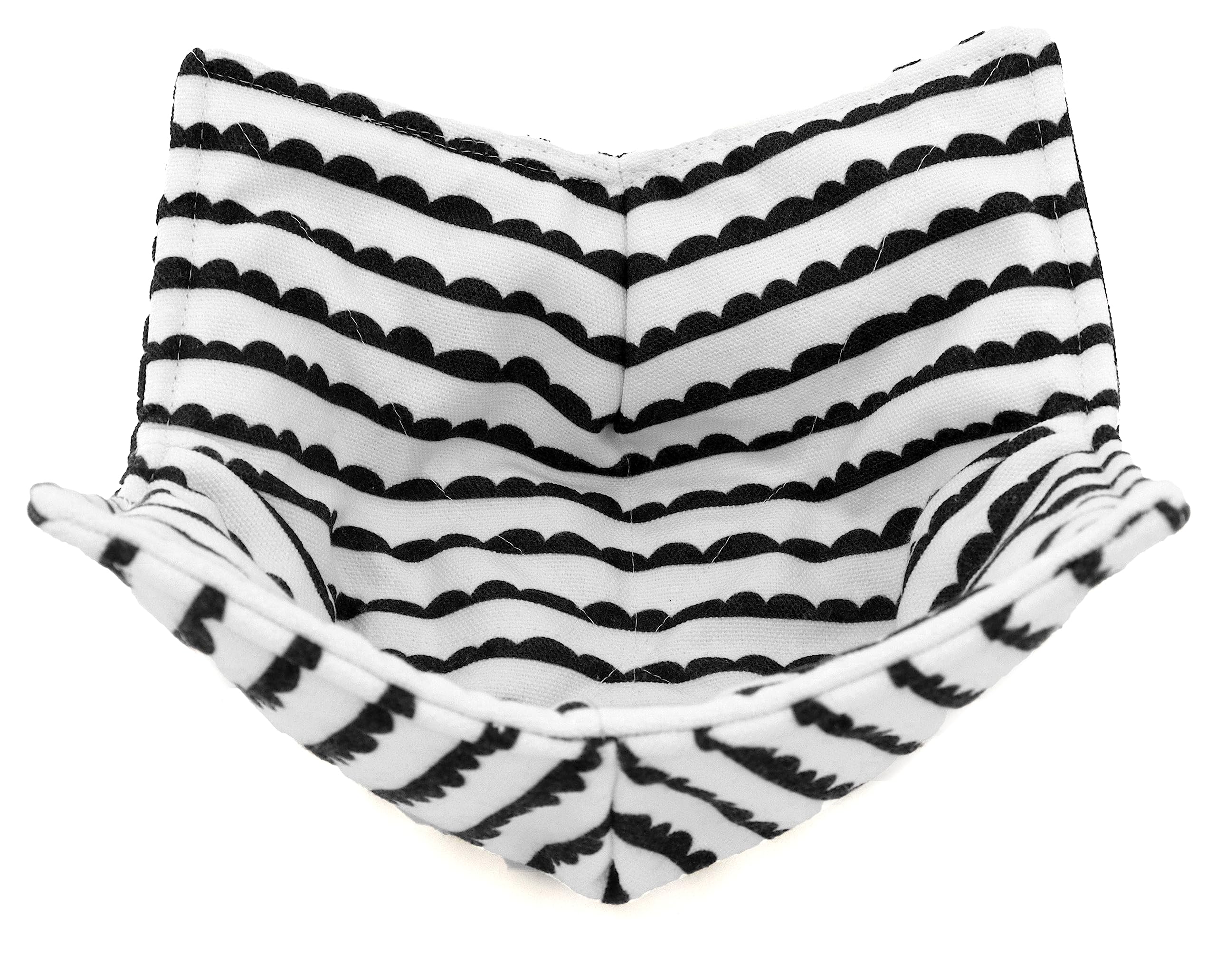 Microwave-Safe Cotton Bowl Cozy - Heat Resistant Hot Bowl Holder for Soup, Cereal & Oatmeal - Perfect for Microwave Use & Hand Protection While Eating