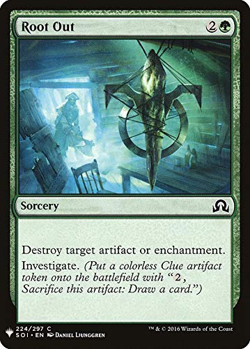Magic: The Gathering - Root Out - Mystery Booster - Shadows Over Innistrad | Collectible Trading Card Game for MTG Players | Perfect for Deck Building & Competitive Play