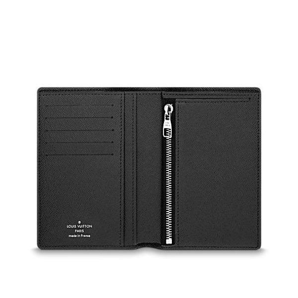 LV Taiga Leather Regular Wallet for Men - Slim Bifold Credit Card Holder - Perfect for Everyday Use & Business Travel