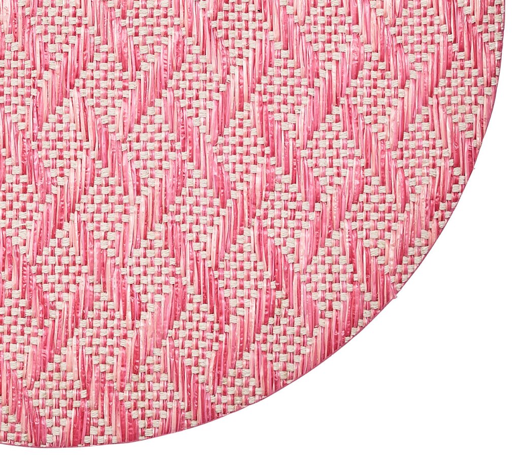 Elegant Basketweave Placemats Set of 6 - Natural Woven Table Mats for Dining, Kitchen Decor, and Holiday Entertaining - Perfect for Thanksgiving, Christmas, and Dinner Parties