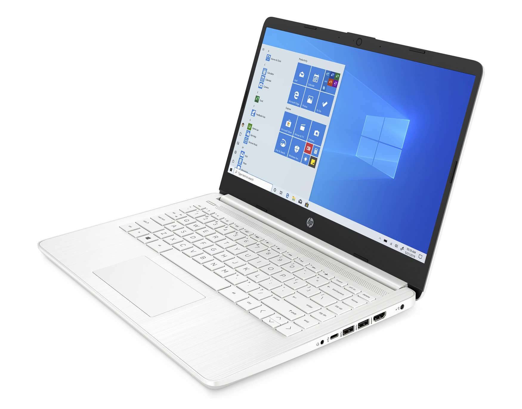 HP 14z-fq000 Renewed Laptop - AMD 3020e Dual-Core, 8GB RAM, 1TB SSD, 14