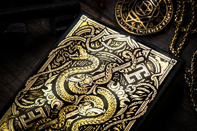 The Keys of Solomon Tarot Deck - Premium Occult & Divination Cards for Mystical Readings, Magic Rituals, and Collectors | Perfect for Tarot Enthusiasts, Wiccan Practitioners, and Spiritual Seekers