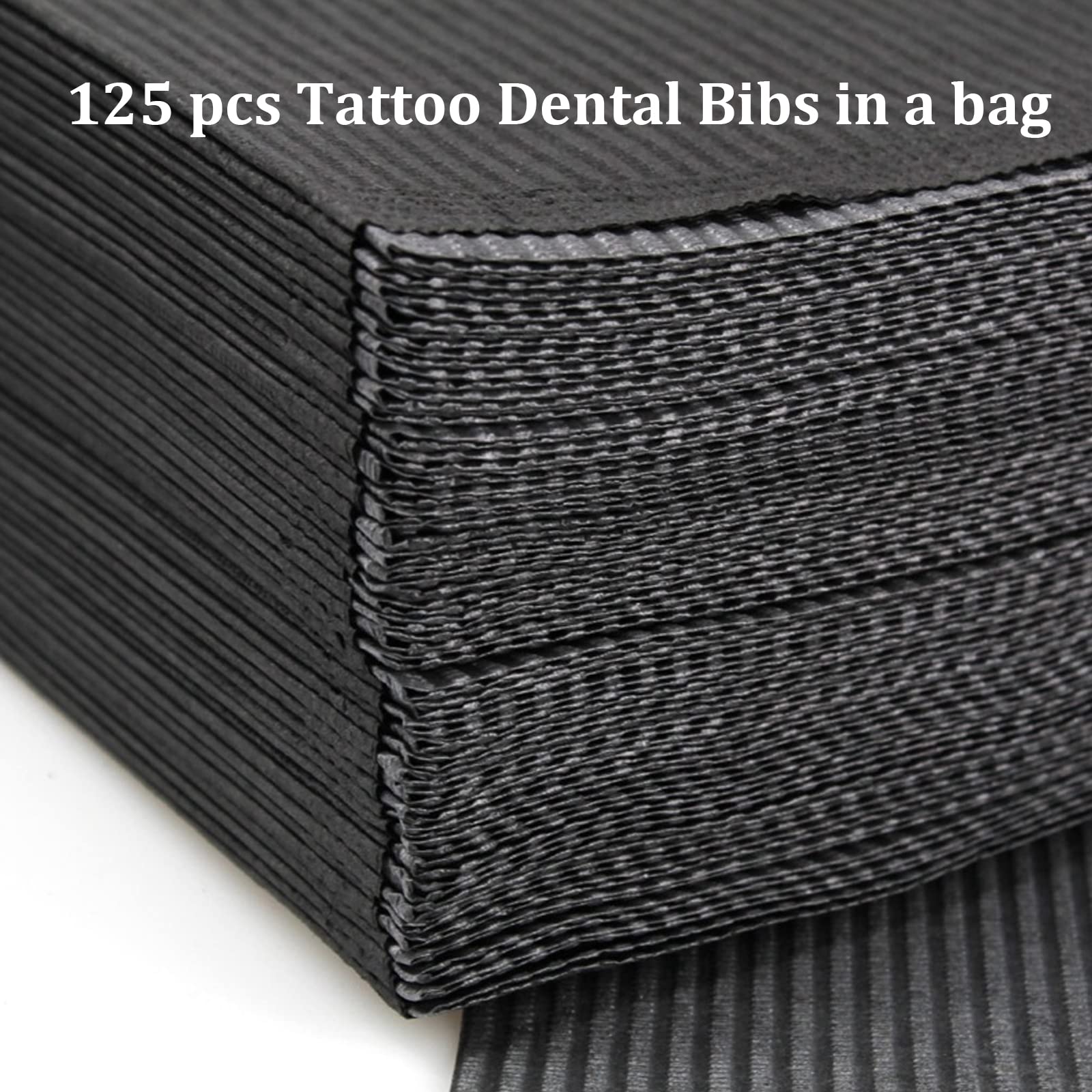 SOTICA Disposable Tattoo & Dental Bibs - 125 Pack Waterproof Patient Table Covers (13