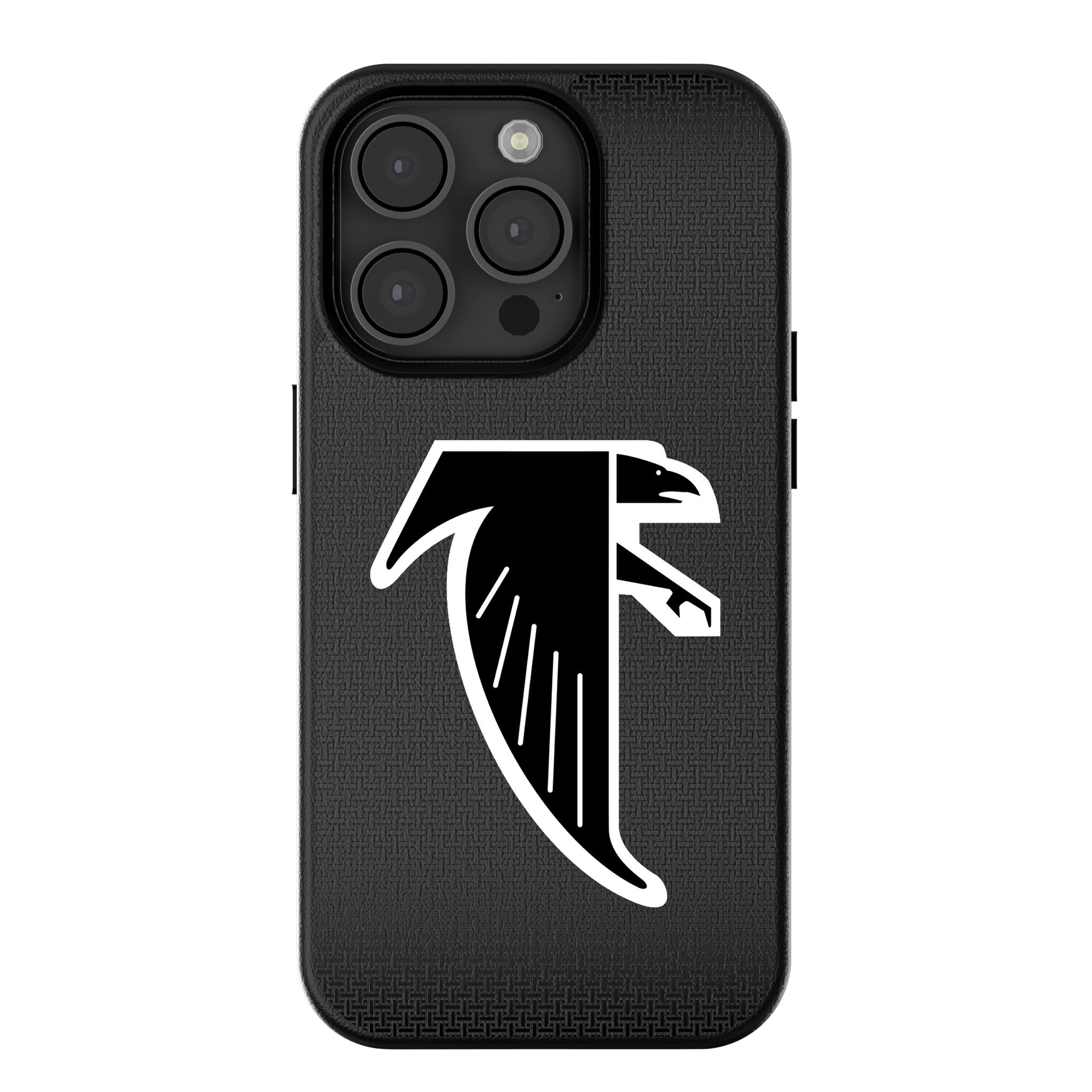 Atlanta Falcons Classic Linen MagSafe Compatible Phone Case for Apple iPhone 14/13/12 Pro Max - Durable Protective Cover for Football Fans, Game Day & Everyday Use