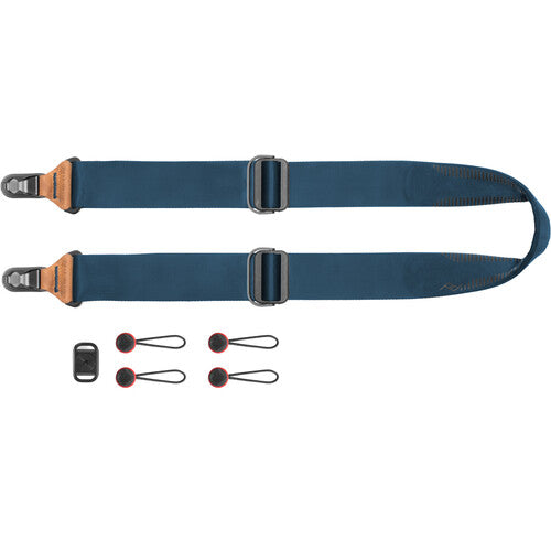 Peak Design Slide Strap - Premium Adjustable Camera Strap for DSLR & Mirrorless Cameras - Comfortable & Secure for Travel, Hiking & Photography