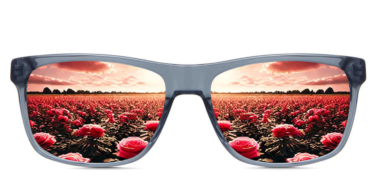 Wallis Men's Prescription Polarized Sunglasses - UV Protection & Anti-Glare for Driving, Fishing & Outdoor Activities