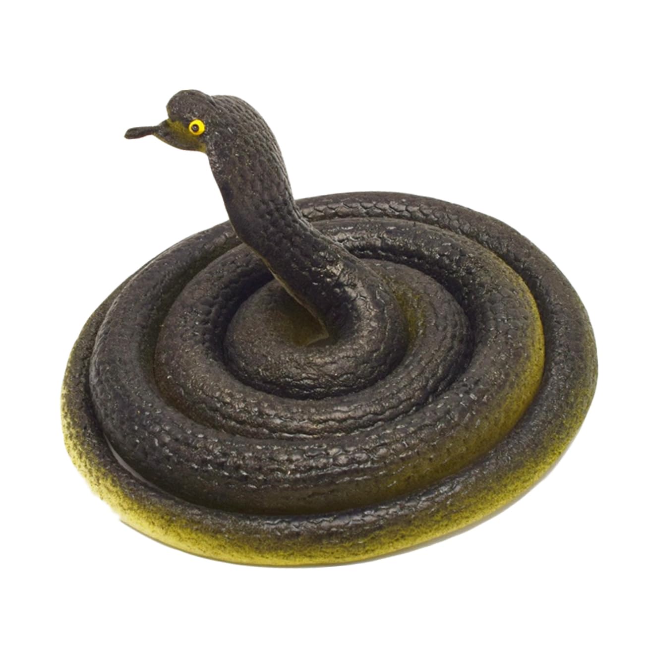 4pcs Realistic Rubber Snake Toys - Fake Plastic Garden Snakes for Halloween Pranks, Trick Props & Gag Gifts - Perfect for Party Decorations, Scare Pranks, and Outdoor Fun