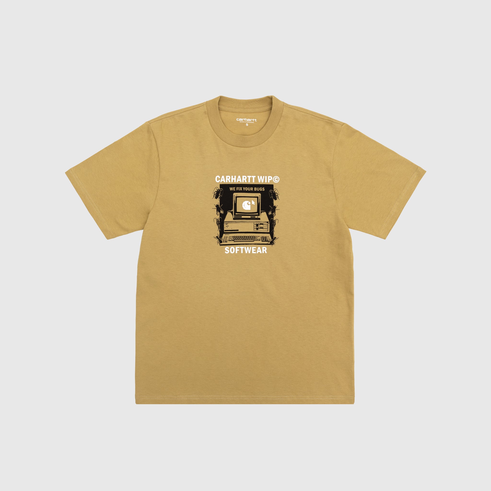 Fixed Bugs S/S T-Shirt - Comfortable Short Sleeve Graphic Tee for Programmers & Tech Enthusiasts - Perfect for Coding, Gaming & Casual Wear