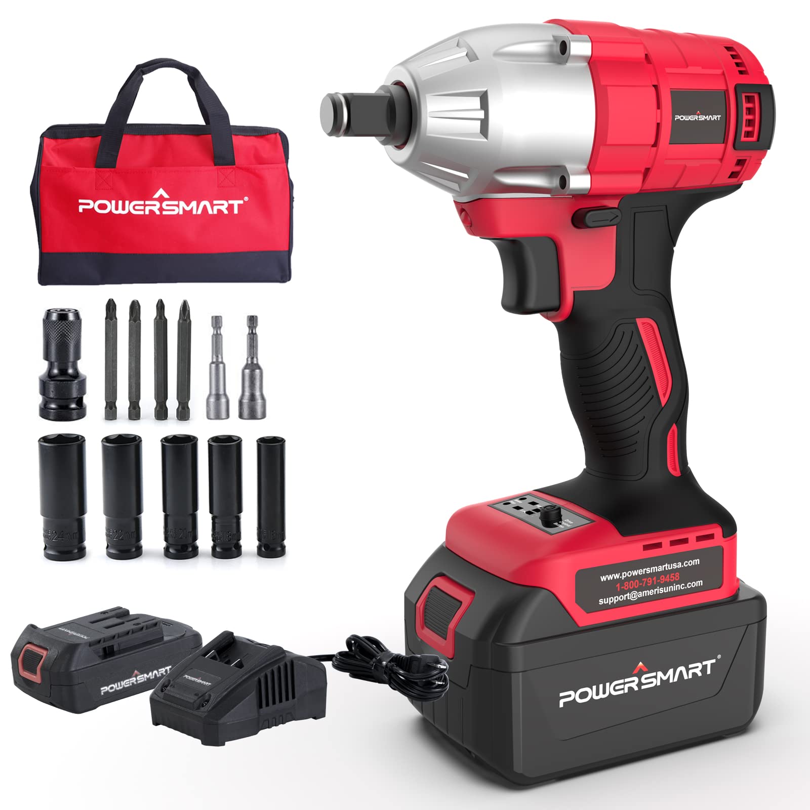 PowerSmart 20V Brushless Cordless 1/2