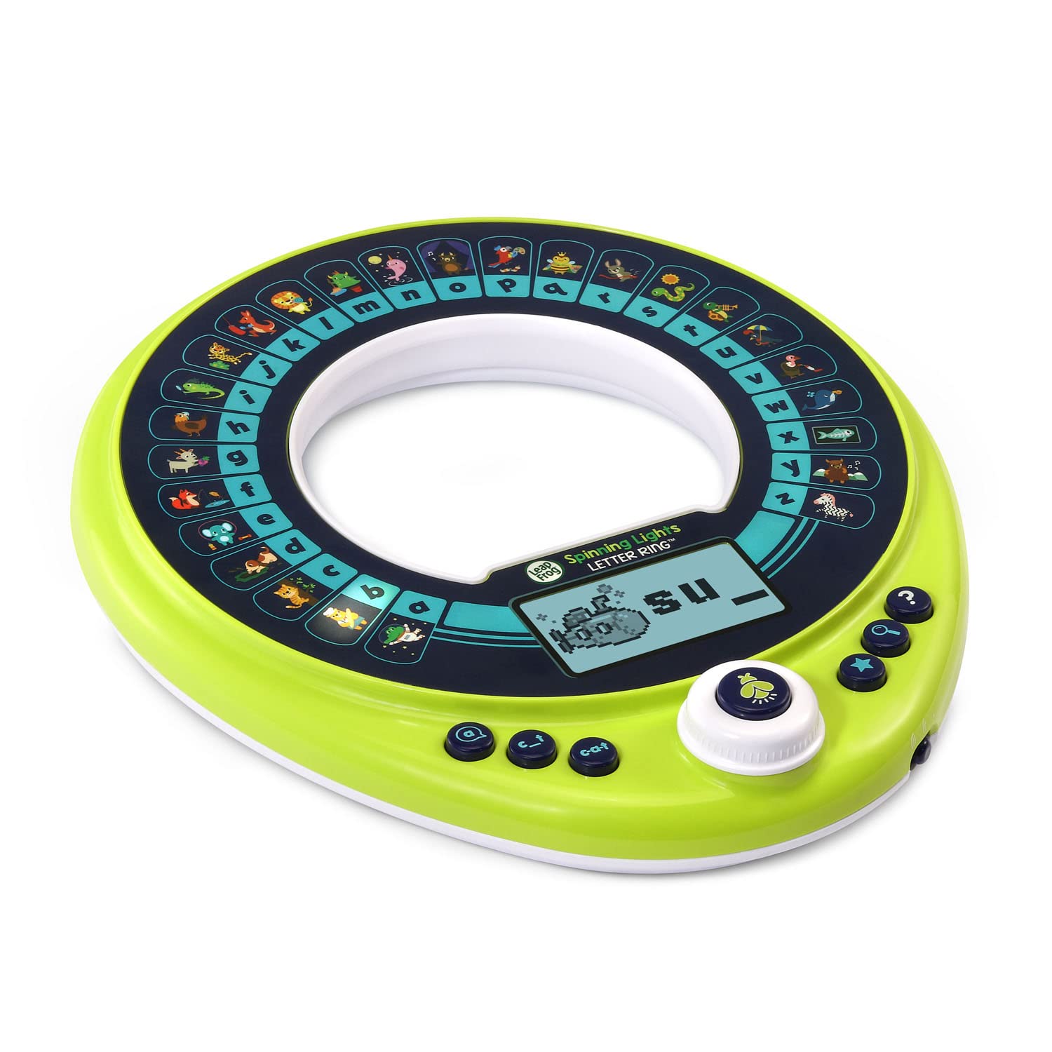 LeapFrog Spinning Lights Letter Ring - Interactive Alphabet Learning Toy for Toddlers | Educational ABC Game for Preschool Kids | Perfect for Home & Classroom Learning Activities