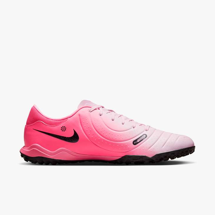 Nike Tiempo Legend 10 Academy TF Turf Soccer Shoes for Men & Women - Pink Foam - Artificial Grass Football Cleats for Training & Matches
