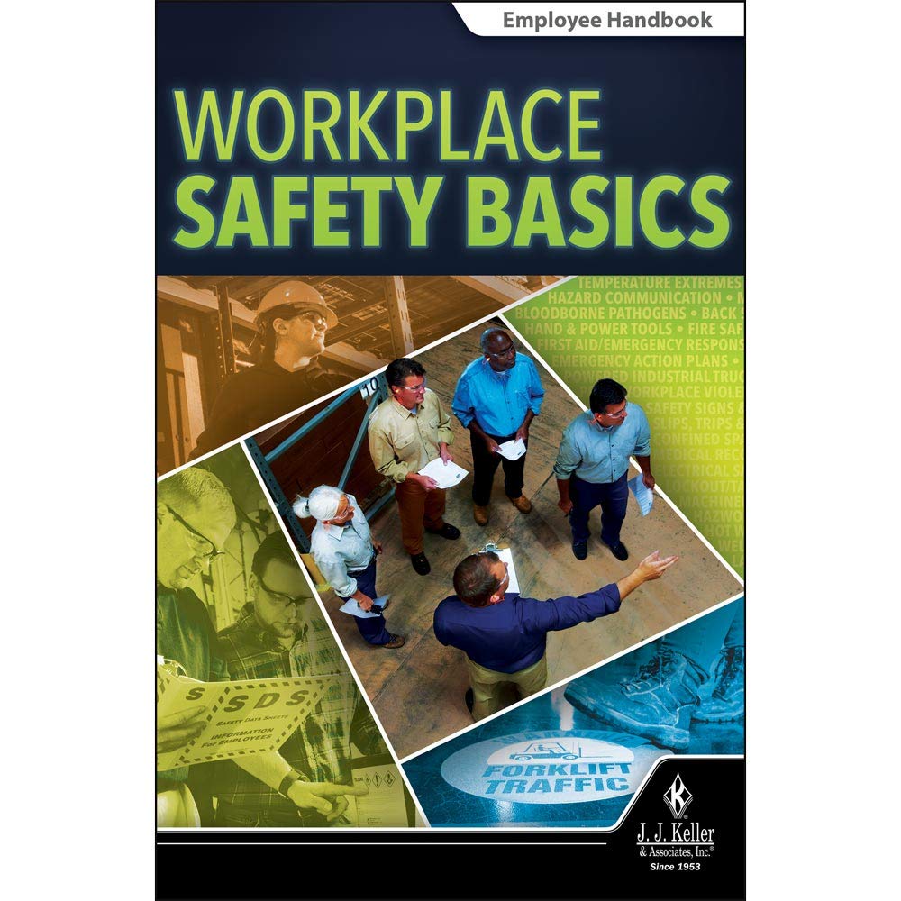 Workplace Safety Basics Spanish Video Training Book - Comprehensive Guide on Slips, Trips, Falls, PPE, Electrical Safety, LOTO, HAZWOPER & More by J.J. Keller & Associates | OSHA Compliance Training for Construction, Manufacturing & Industrial Workers