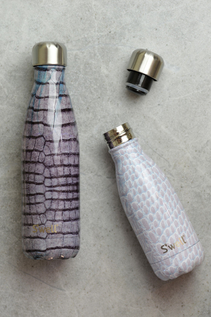 S'well Exotic 17oz (500mL) Stainless Steel Water Bottle - Leakproof, Insulated & Eco-Friendly for Travel, Gym & Outdoor Activities