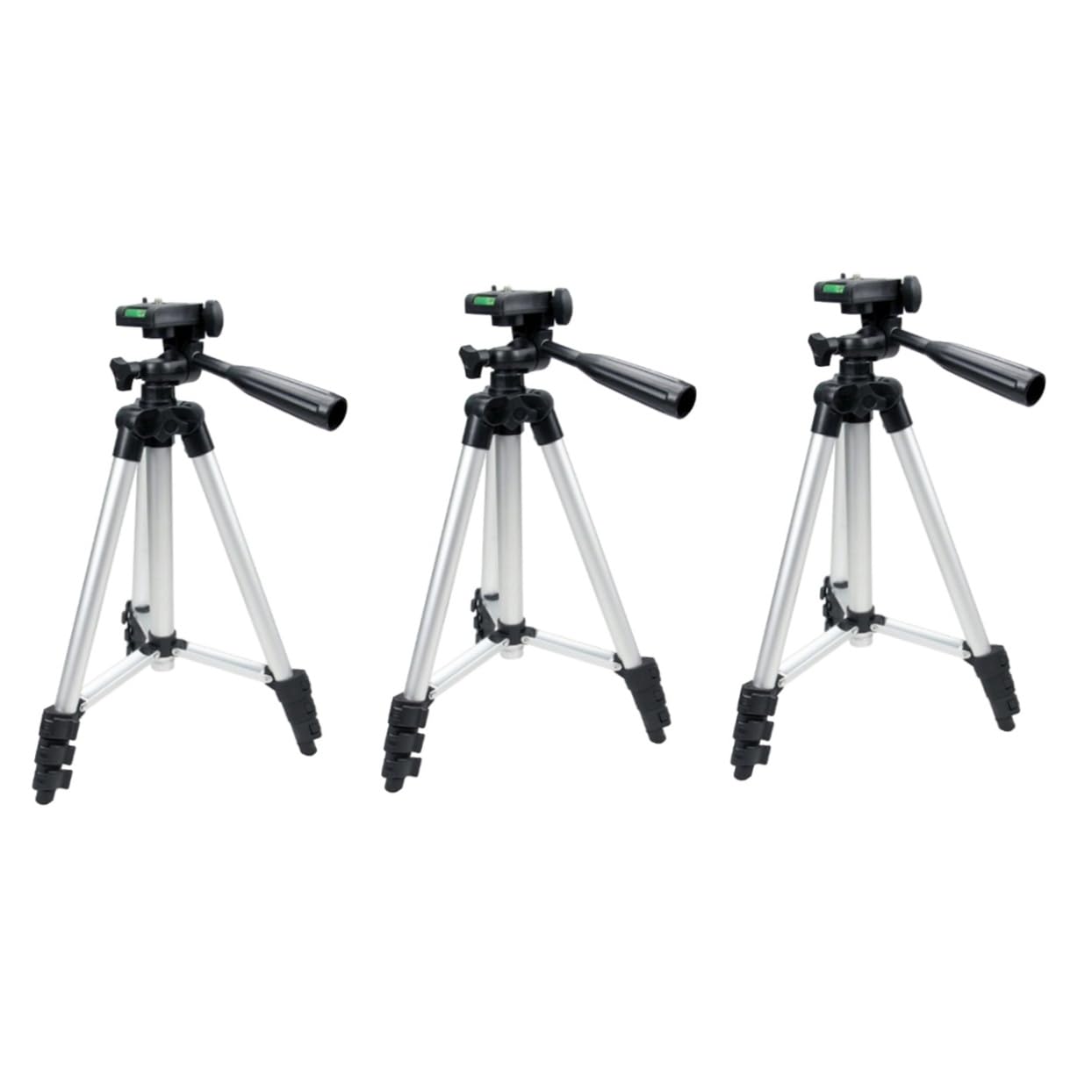Hemobllo 3-Pack 360° Adjustable Phone Stand, Tablet Holder & Tripod for iPhone, Samsung, iPad - Perfect for Video Calls, Streaming, and Photography