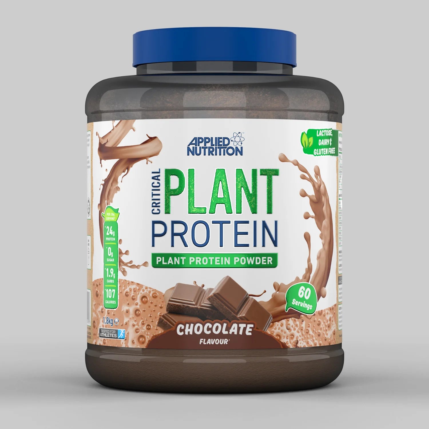 Applied Nutrition Vegan Pro Plant-Based Protein Powder - 1.8kg (60 Servings) | Dairy-Free Vegan Supplement for Muscle Recovery & Weight Management | Perfect for Post-Workout Shakes & Healthy Smoothies