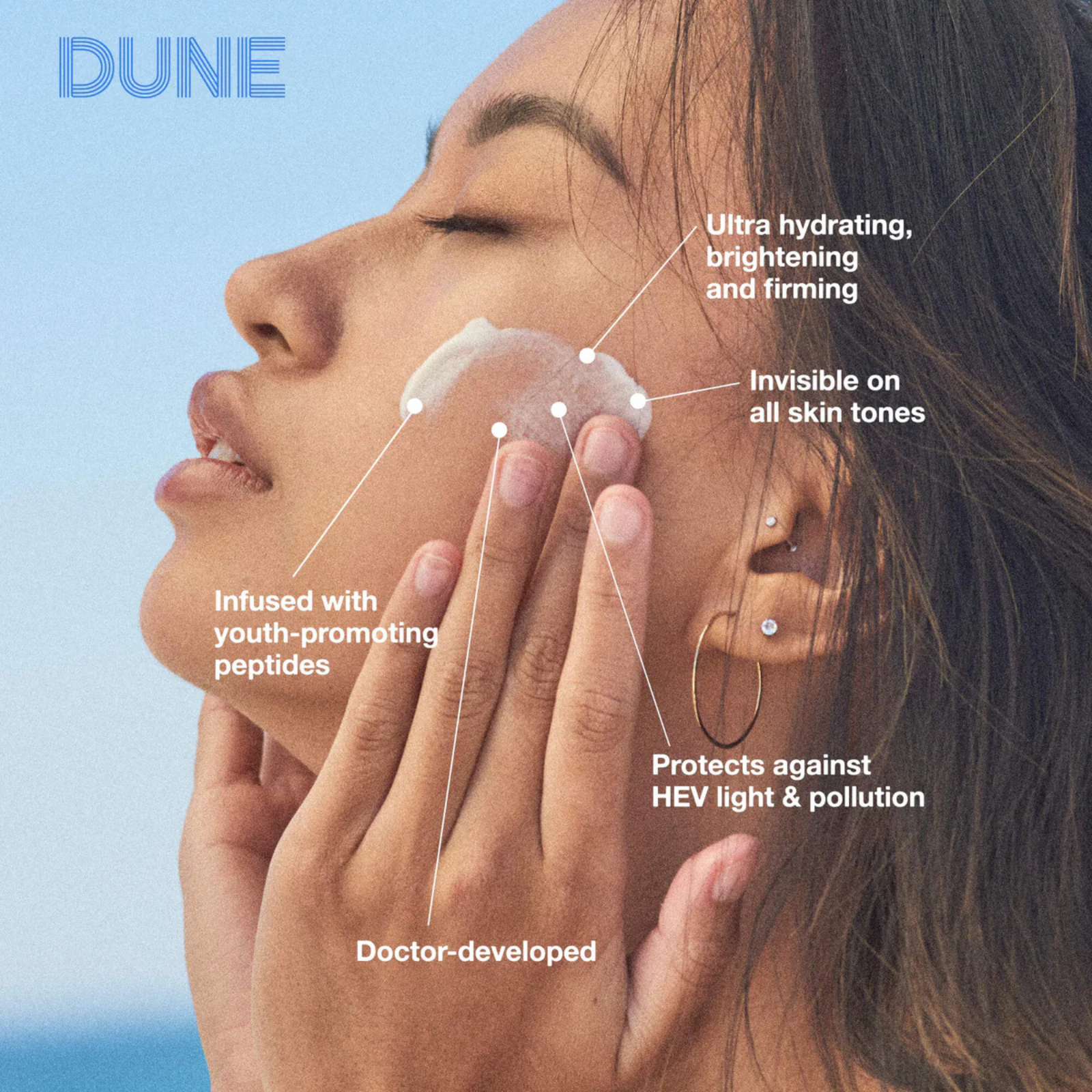 Dune Suncare The Mineral Melt SPF 30 Sunscreen - 1.7 Fl Oz, Fragrance Free, Broad Spectrum Protection for Face & Body - Perfect for Beach, Swimming & Outdoor Activities