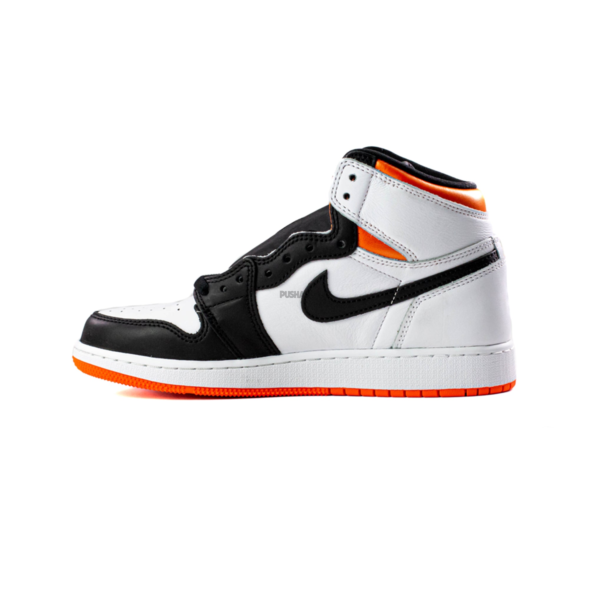 Air Jordan 1 High 'Electro Orange' GS Sneakers (2021 Release) - Women's Basketball Shoes for Court Performance & Streetwear Fashion