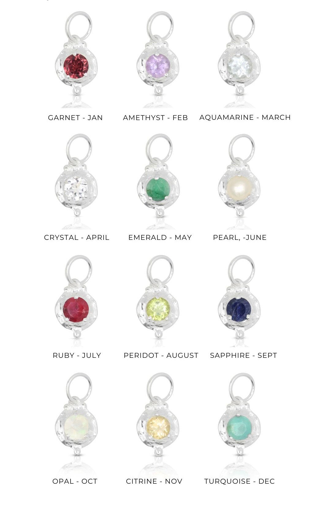 October Birthstone Necklace - Genuine Opal & Sterling Silver Pendant Jewelry Gift for Women, Perfect for Birthdays, Anniversaries & Special Occasions