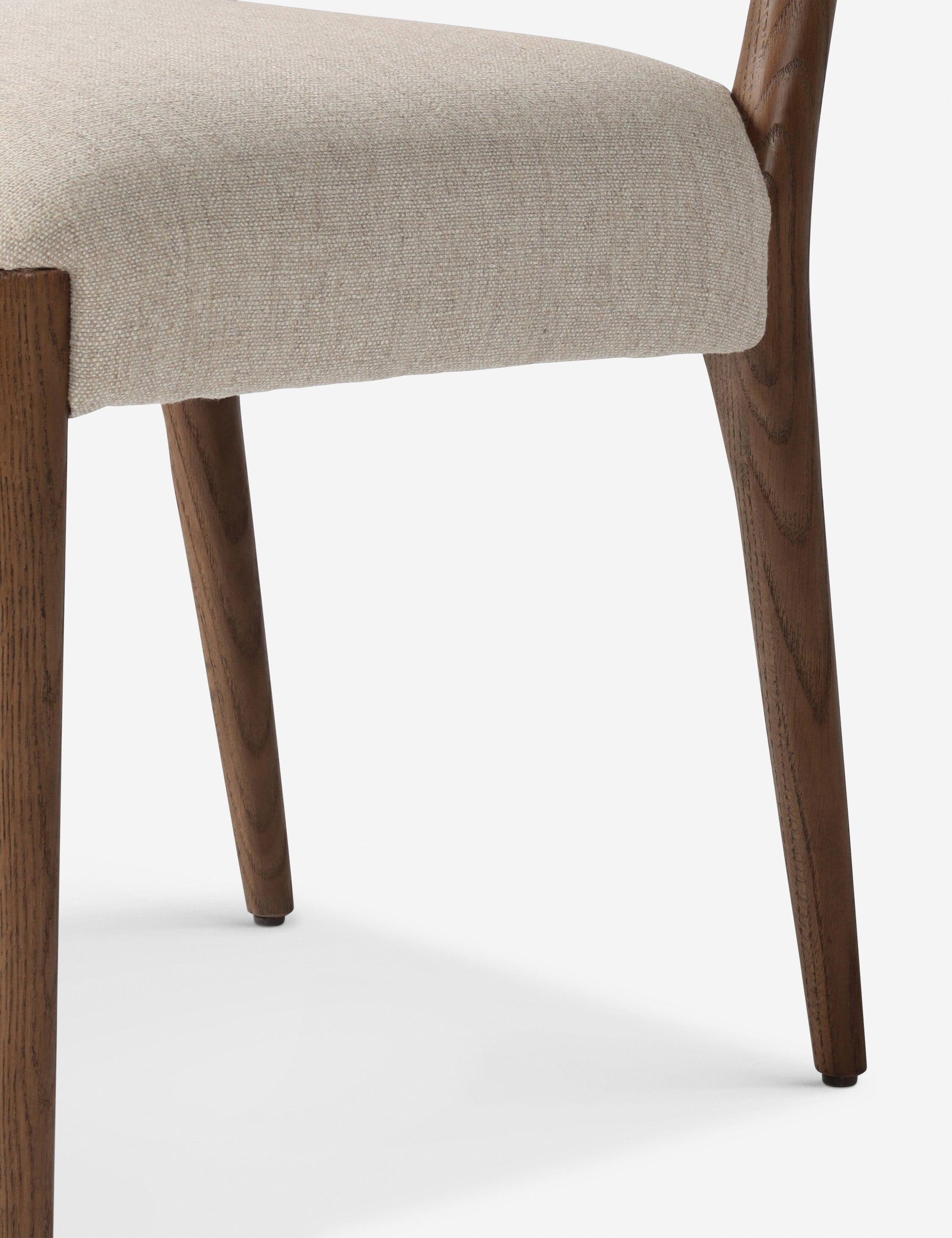 Fenmore Modern Dining Chair Set of 2 - Comfortable Kitchen Chairs with Padded Seat - Sturdy Wooden Dining Room Chairs for Home, Restaurant & Office Use