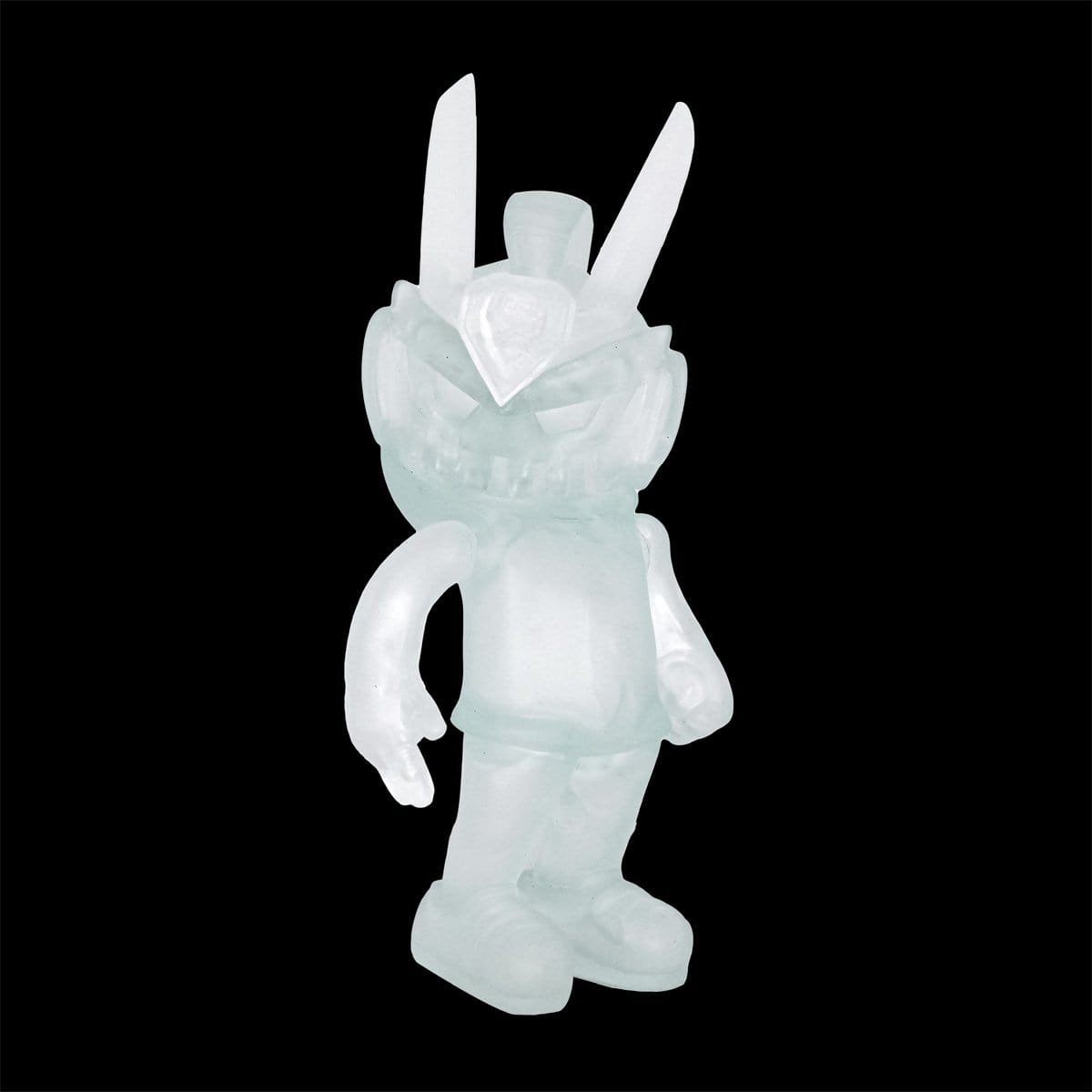 Quiccs x Martian Toys TEQ63 DIY 6-inch Translucent Action Figure - Customizable Collectible for Display & Photography