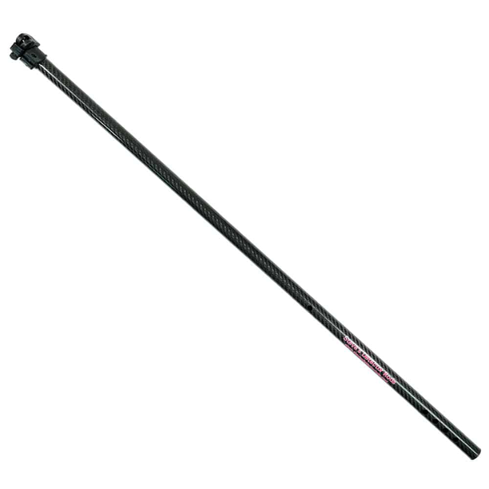 Steve's Detector Rods Carbon Fiber Upper Rod for Minelab Equinox Metal Detector - Lightweight & Durable Replacement Part for Treasure Hunting, Beach Combing & Outdoor Adventures