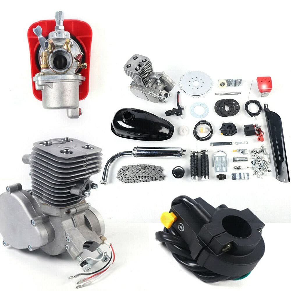 100cc 2-Stroke Bicycle Motor Kit - Gas Powered Engine Conversion Kit for 26