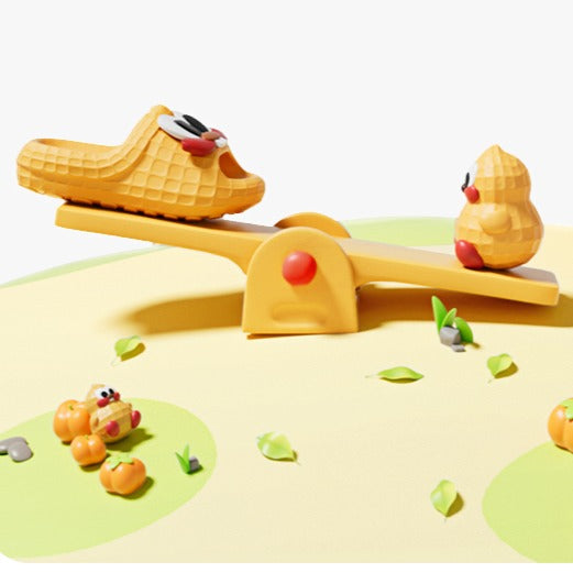 Comfortable Peanut Slides for Men & Women - Soft & Lightweight Summer Sandals for Beach, Pool, and Casual Wear