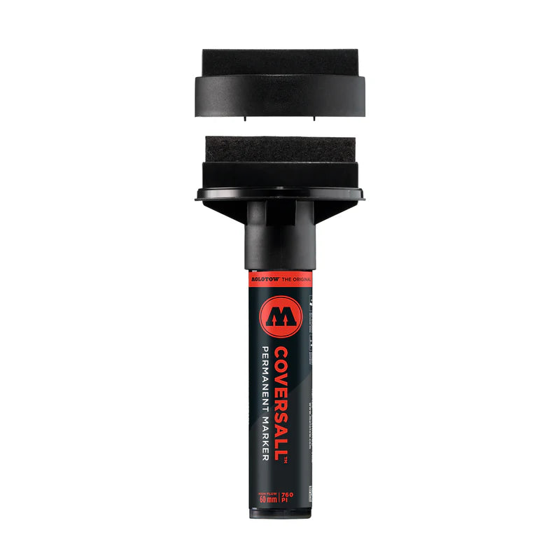 Molotow Masterpiece Marker Coversall 760PI 60mm - Premium Paint Marker for Artists, Graffiti & DIY Projects - Perfect for Canvas, Metal, Wood & Glass Surfaces