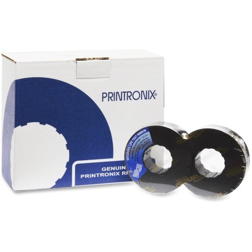 Printronix Black Ribbon Cartridge for Dot Matrix Printers - 30 Million Character Yield - High-Quality Printing Supplies for Office & Industrial Use