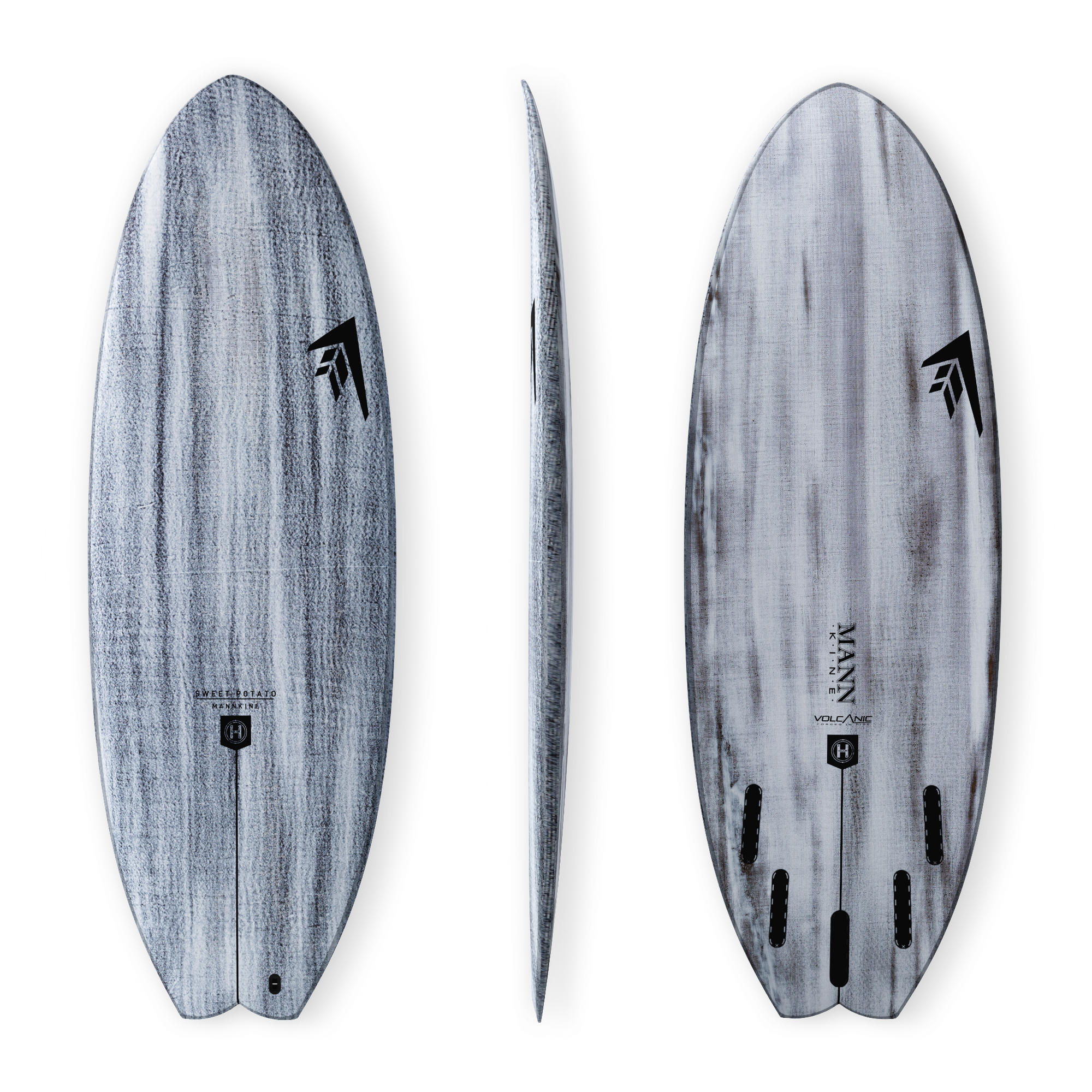 Firewire Sweet Potato 6'0 Surfboard with Volcanic Future Fins - High Performance Shortboard for Waves & Beach Surfing