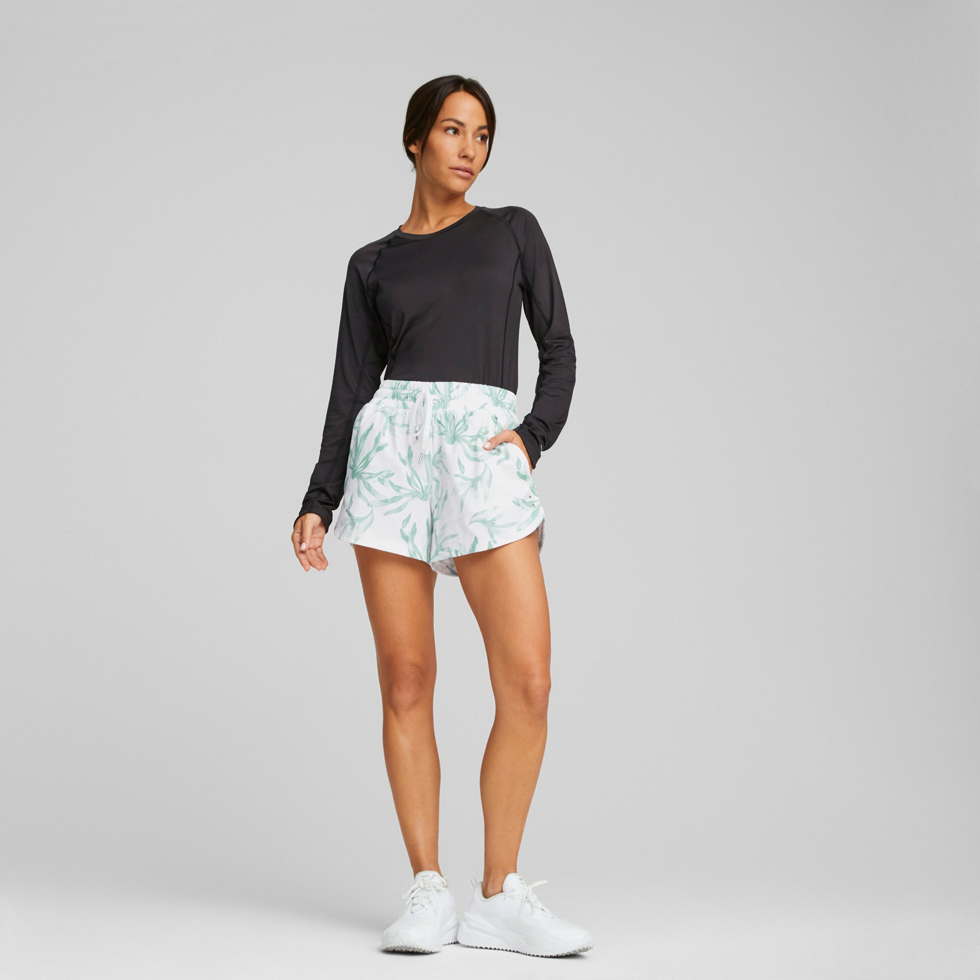 YouV Women's Long Sleeve Crew Neck Golf Shirt - Moisture Wicking & UV Protection for Golf, Tennis & Outdoor Activities