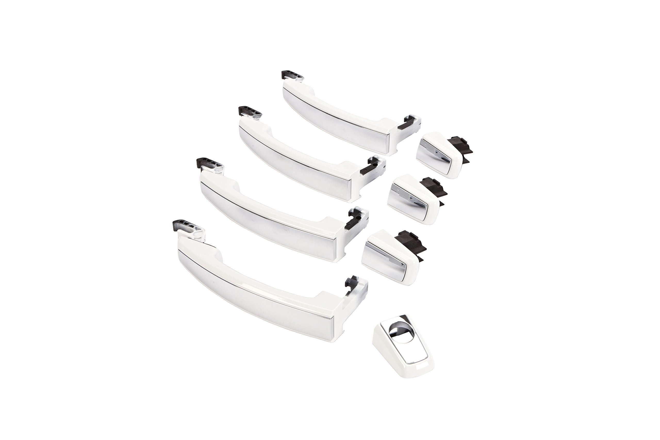 ACDelco GM Accessories 22817270 Summit White Front & Rear Door Handles - Perfect for Chevy, GMC, Buick & Cadillac Vehicle Upgrades & Repairs