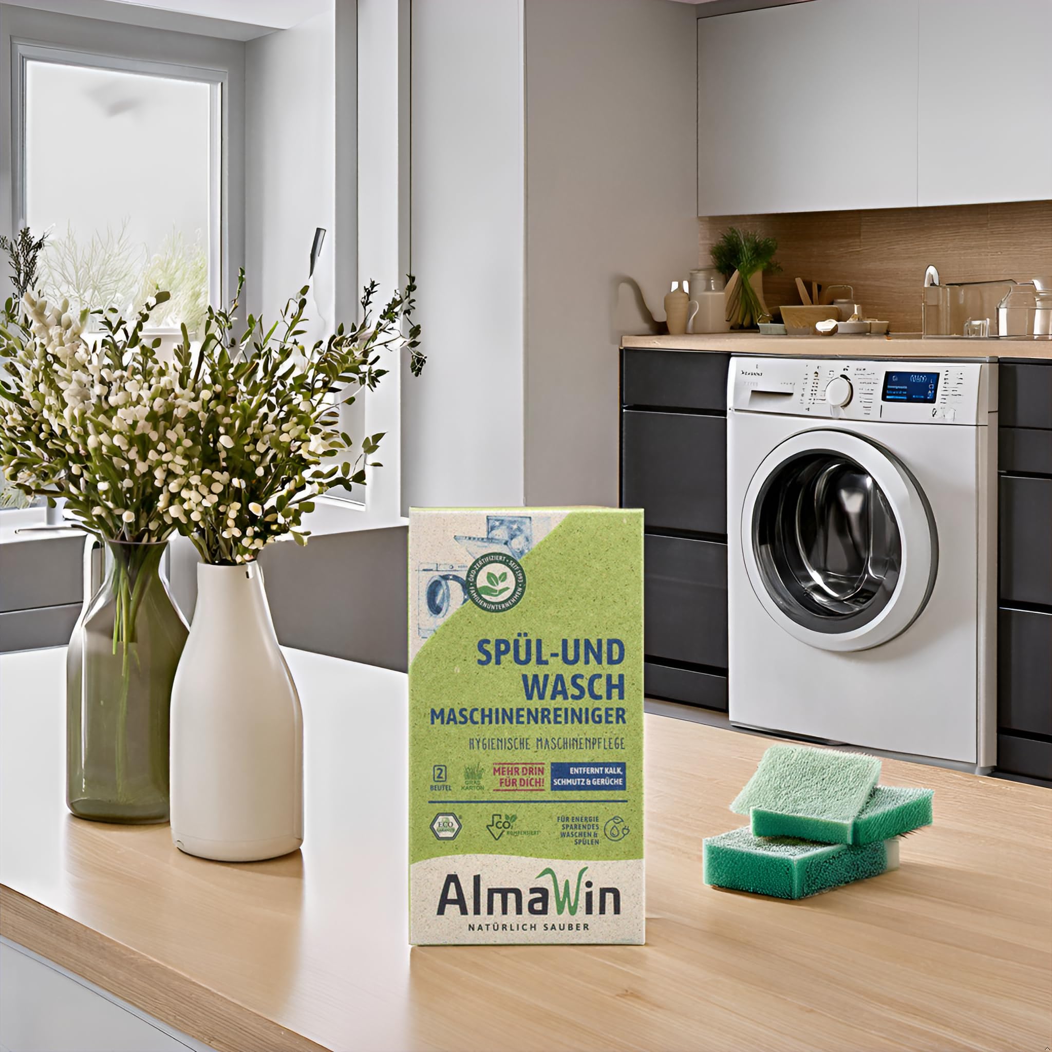 Eco-Friendly Dishwasher Cleaner Tablets - 0.2 kg (7 oz) | Deep Cleans & Deodorizes | Perfect for Stainless Steel & Plastic Dishwashers | Removes Limescale & Hard Water Buildup