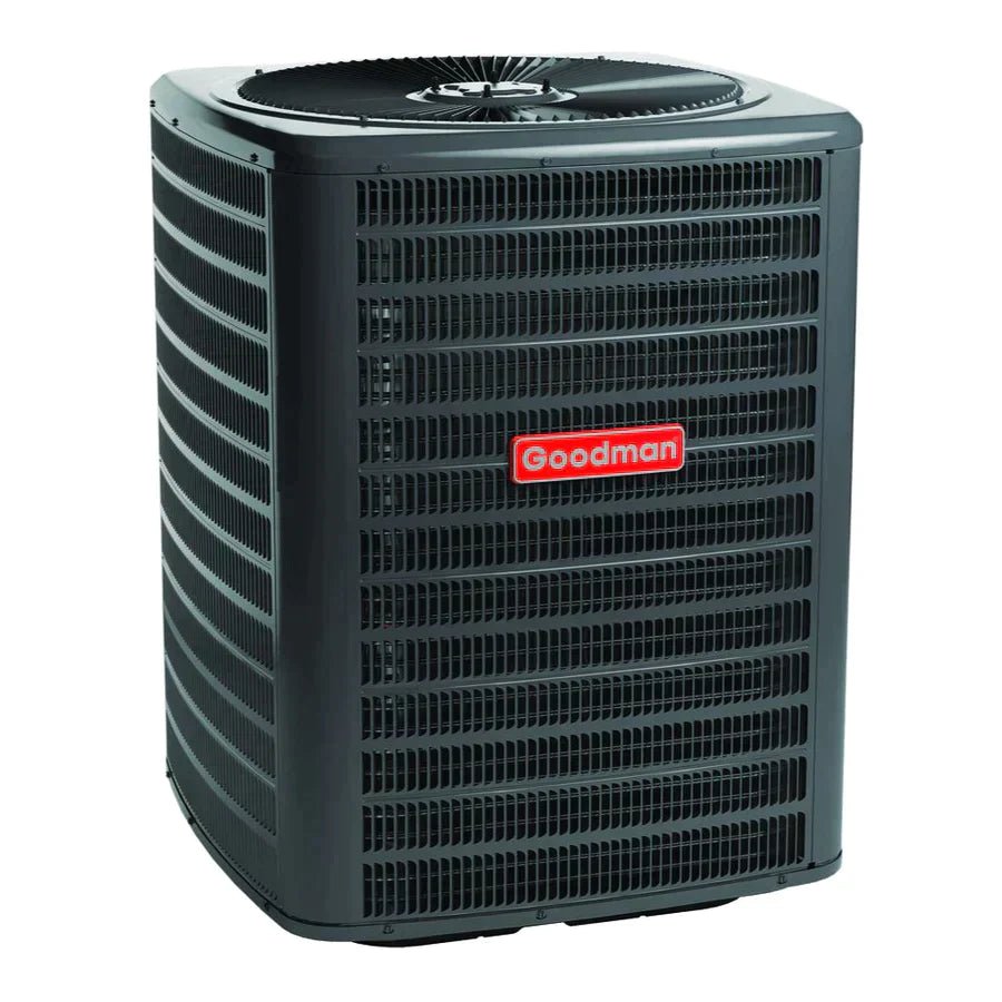 2.5 Ton Goodman 16.2 SEER2 R32 Heat Pump - GZV6SA3010 | Energy Efficient HVAC System for Home Cooling & Heating | Perfect for Residential Use in All Seasons