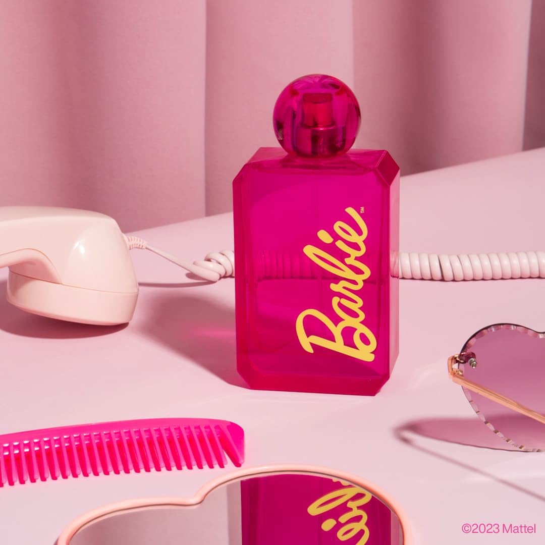 Barbie Perfume Gift Set - 100ml Bottle & 8ml Travel Spray for Women | Birthday, Anniversary & Holiday Present | Perfect for Travel, Parties & Everyday Use