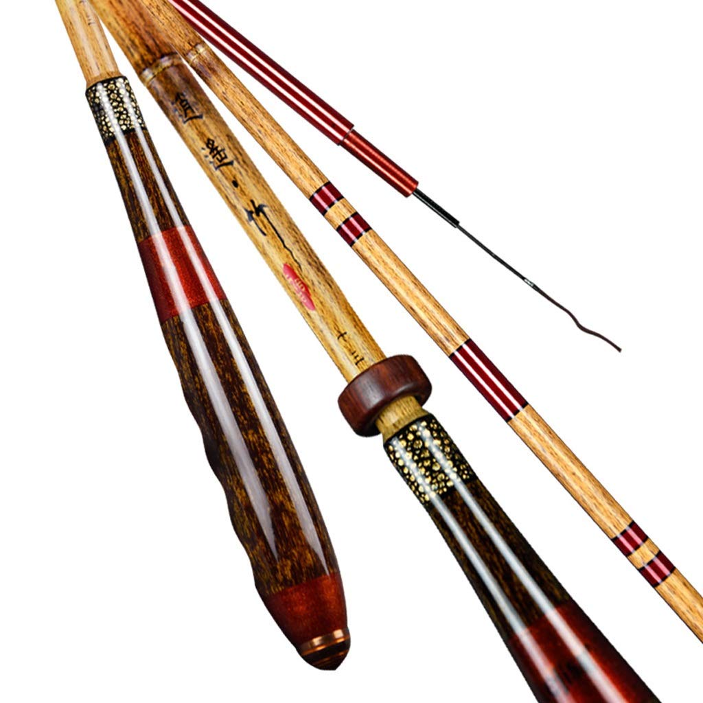QTBH Ultra-Light Ultra-Hard Crucian Carp Fishing Rod Kit - 5.4m Taiwan Fishing Pole with Reel for Freshwater & Saltwater Angling | Perfect for Shore Fishing, Boat Fishing, and Tournament Use