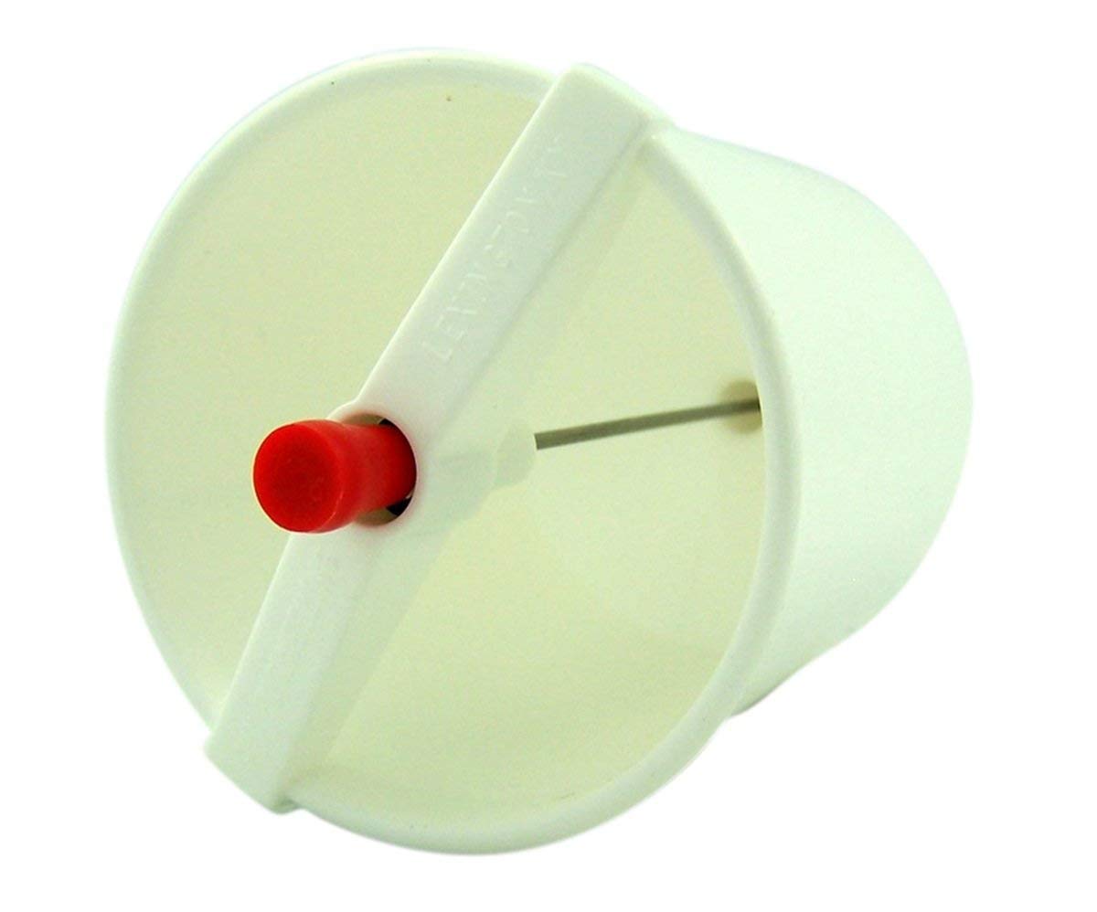 White Plastic Push Button Communion Cup Filler - Fast & Easy Church Supplies for Holy Communion (Fills 25 Cups) - Perfect for Church Services, Weddings & Religious Events