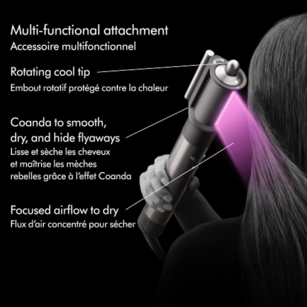 Dyson Airwrap Multi Styler & Hair Dryer Complete Kit (Nickel/Copper) - Certified Refurbished with 1-Year Warranty | HS05 Model | Salon-Quality Styling for Curls, Waves & Smooth Hair at Home