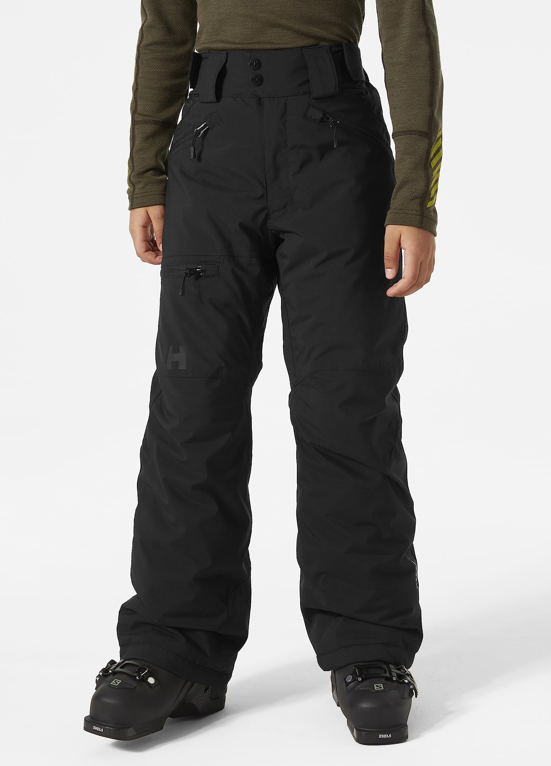 Helly Hansen Junior Unisex Waterproof Ski Pants for Kids - Insulated Snow Pants for Boys & Girls - Perfect for Skiing, Snowboarding & Winter Outdoor Activities