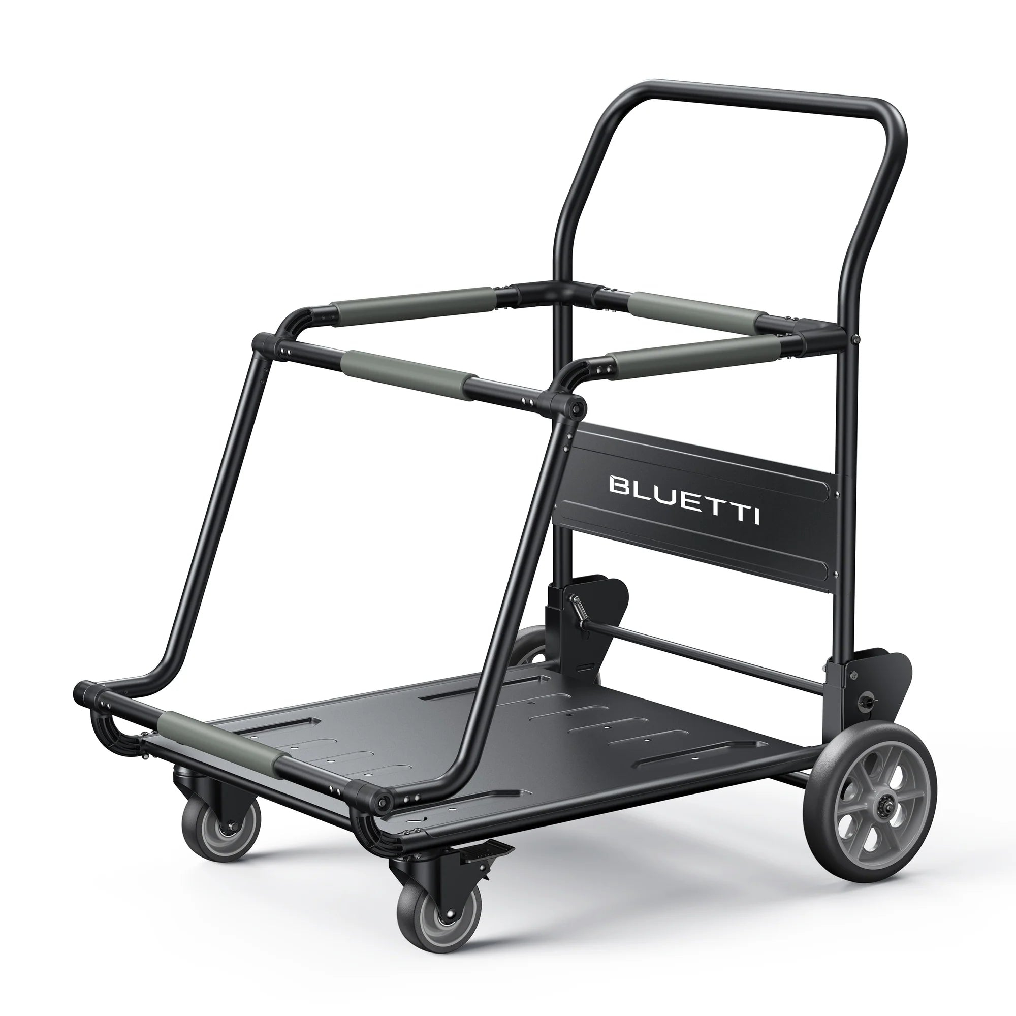 BLUETTI Portable Foldable Trolley Cart - Heavy Duty Utility Wagon for Camping, Shopping, and Outdoor Adventures | Compact Storage Solution for Home, Garage, and Travel