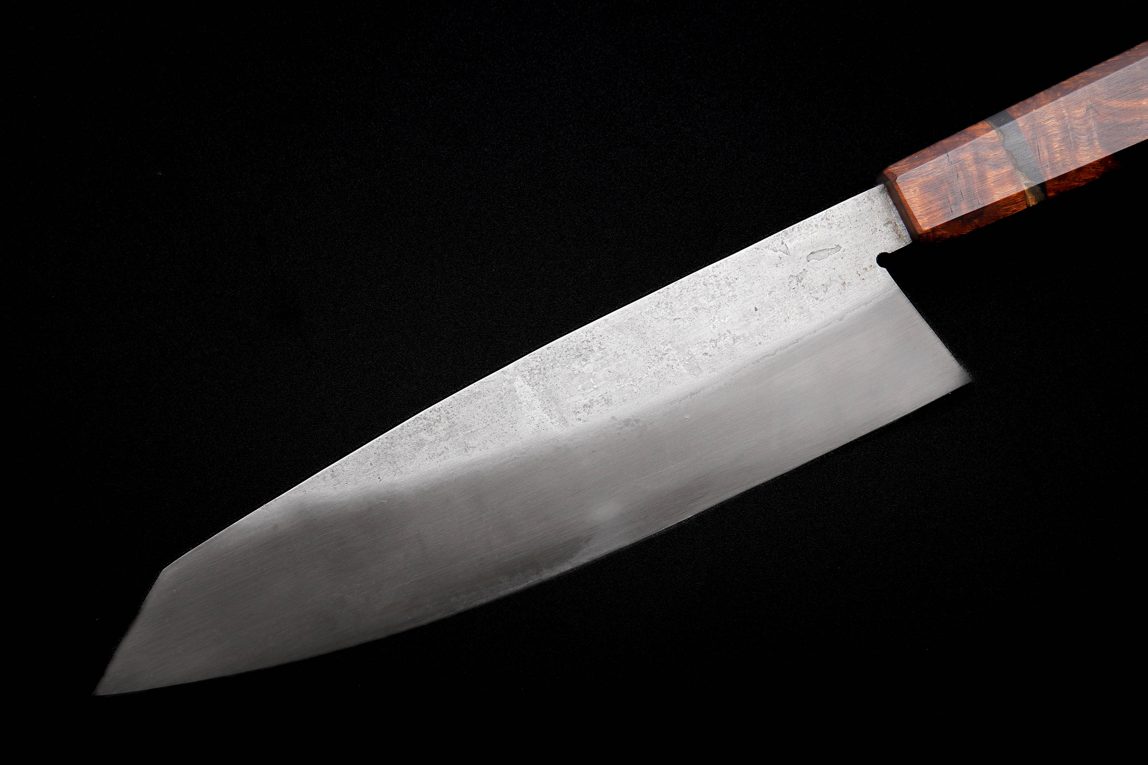 Fudo Forge 210mm Hand-Forged Gyuto Chef Knife - Premium Japanese Kitchen Knife by Master Smith Erich Orris #1323 - Perfect for Sushi, Meat Cutting & Professional Cooking