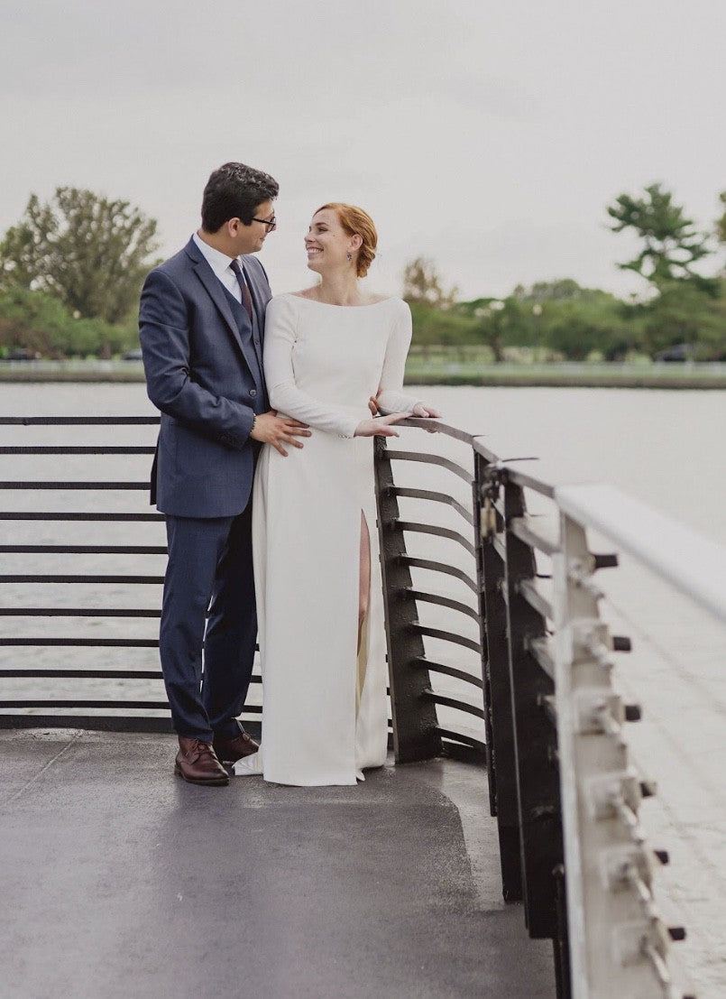 BHLDN Amy Kuschel Redding Gown - Elegant Wedding Dress for Brides, Perfect for Beach, Garden & Formal Ceremonies