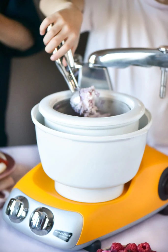 Ankarsrum Stand Mixer Ice Cream Maker Attachment - Easy Homemade Frozen Desserts for Parties, Family Gatherings & Summer Treats